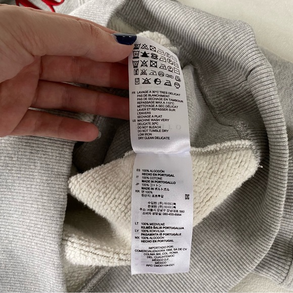 Sandro just love u grey hoodie size 1 - Picture 7 of 8